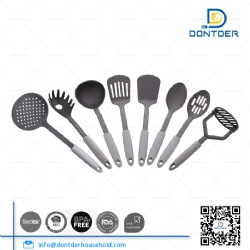 Nylon Cooking Utensils Set with Plastic Handle