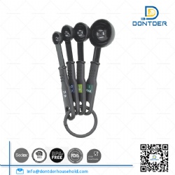 Measuring Spoon Set with Colorful Print