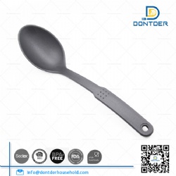 Black Nylon Baking Spoons